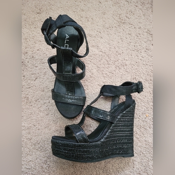 Aldo wedge  sandals - Picture 4 of 4